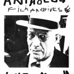 Anthology Film Archives Jan, Feb, March 2009 Calendar
