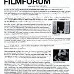 LA Film Forum at the Egyptian Theatre, Los Angeles, CA. November, 2008. Internal Systems: Coleen Fitzgibbon.