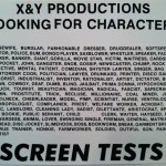 X&Y Productions Screen Tests