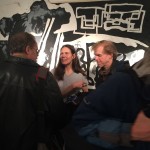 Steve Kaplan, Coleen Fitzgibbon, Greg Lehman at the Lodge Gallery