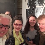 Tom Otterness, Jane Dickson, Coleen Fitzgzibbon, Greg Lehman at the Lodge Gallery